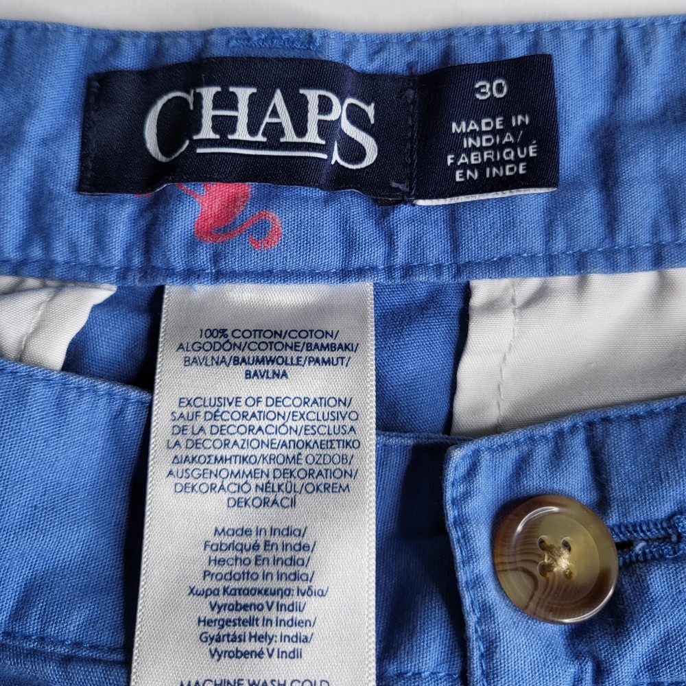 Chaps Short Flat Front - Picture 3 of 4
